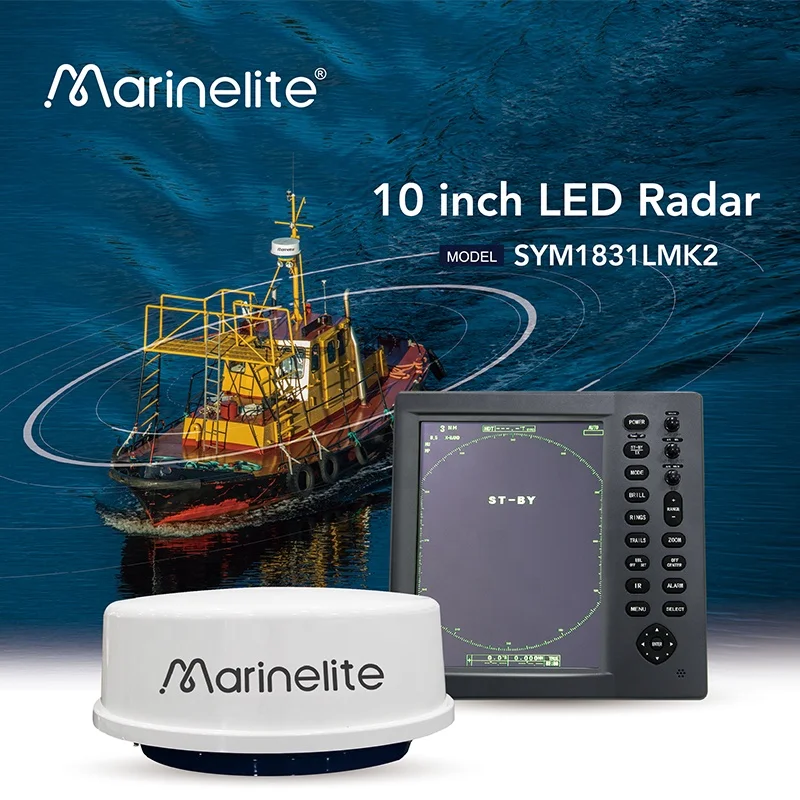 Морское радарное устройство Радарный рыболовный Радар для лодки с Arpa Ais