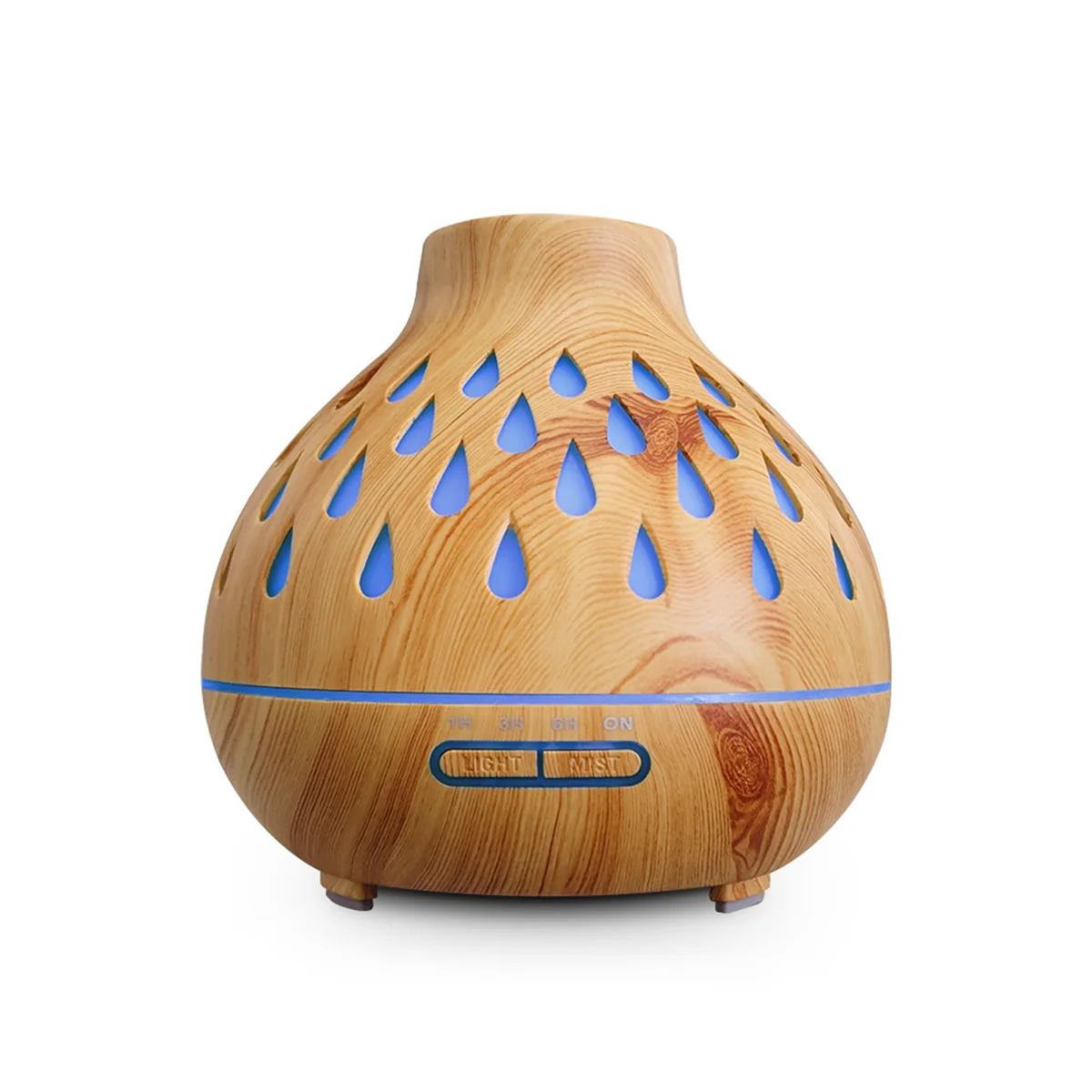 

USB Humidifier 400ML Colorful Night Light Aromatherapy Oil Diffuser Bedroom Decoration EU Plug -A
