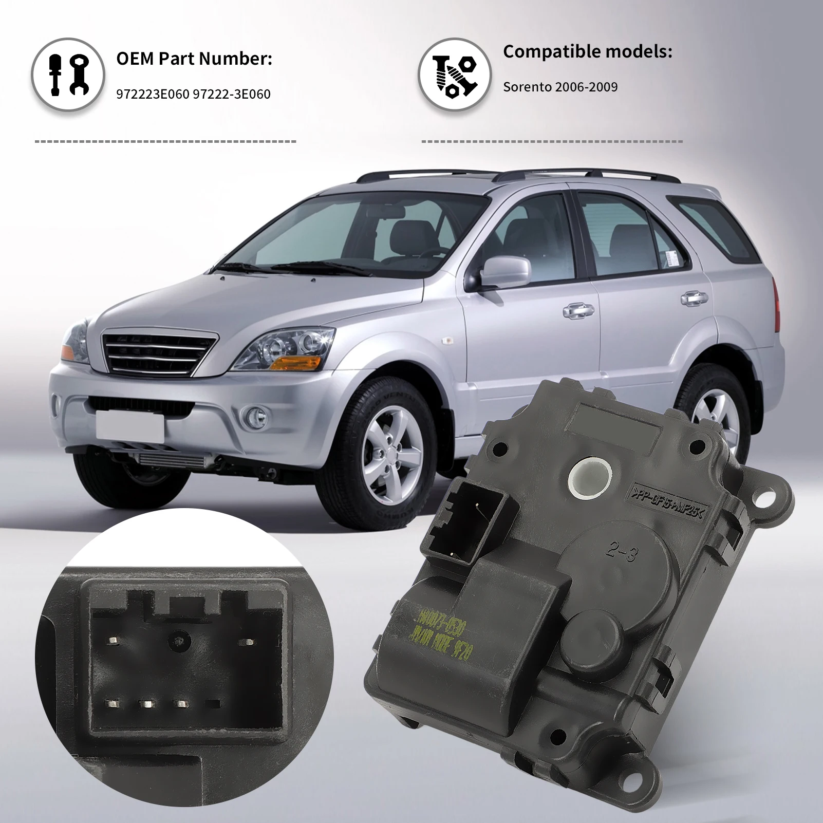 Привод режима управления нагревом подходит для KIA Sorento Borrego Mohave Driver режим привода