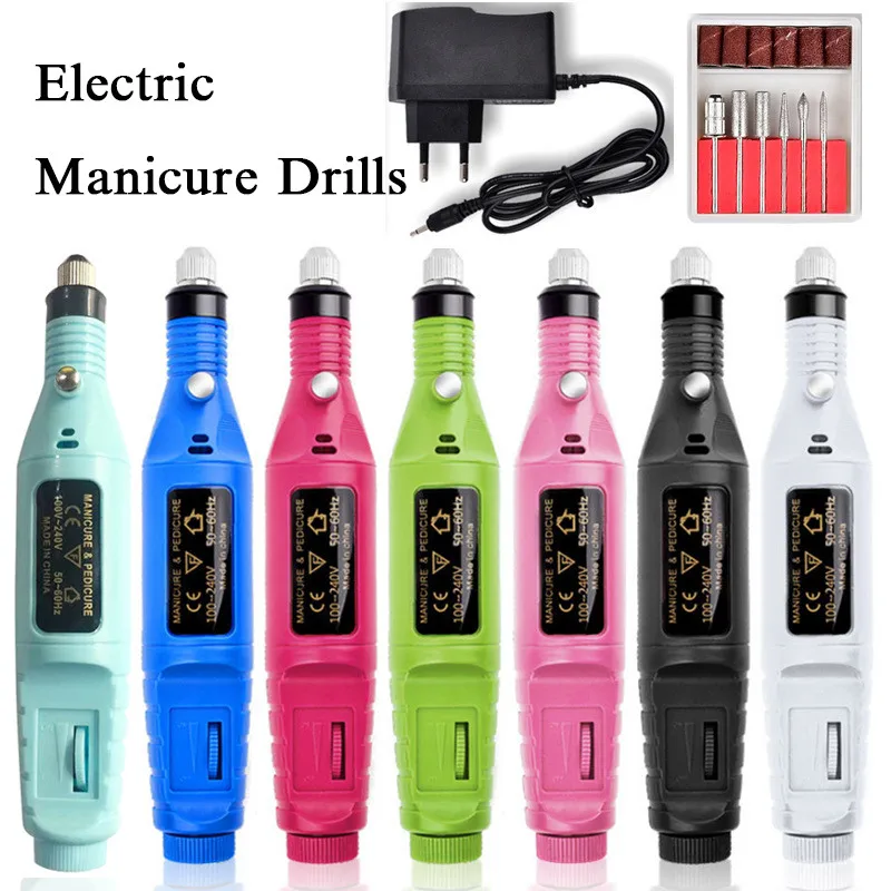 

Профессиональная машинка для аппаратного маникюра, набор фрез для маникюра, пилки для ногтей, сверла, инструменты для удаления гель-лака