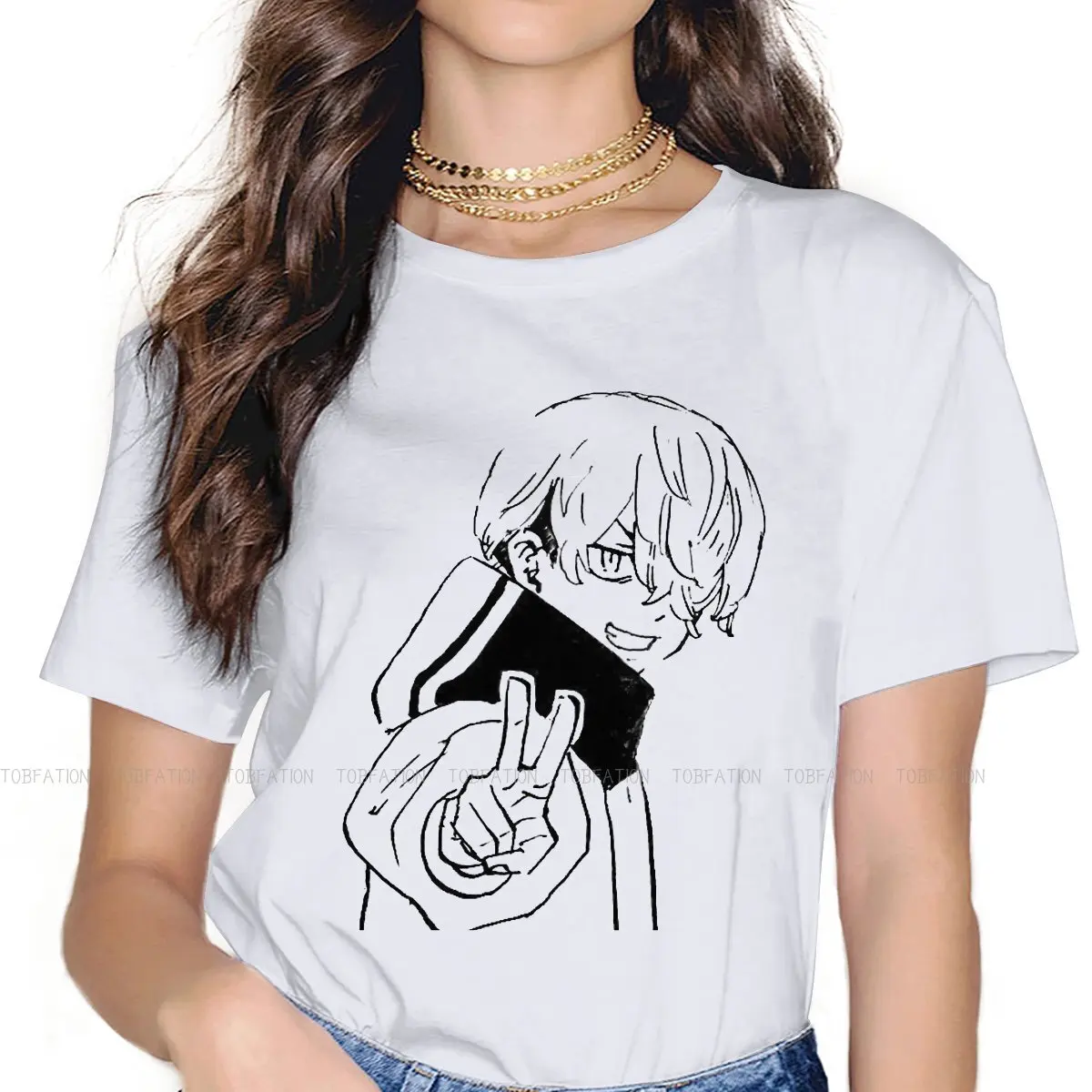 

Tokyo Revengers Girls T Shirt Yeah Female Tops 5XL Harajuku Kawaii Tees Ladies Oversized Tshirt