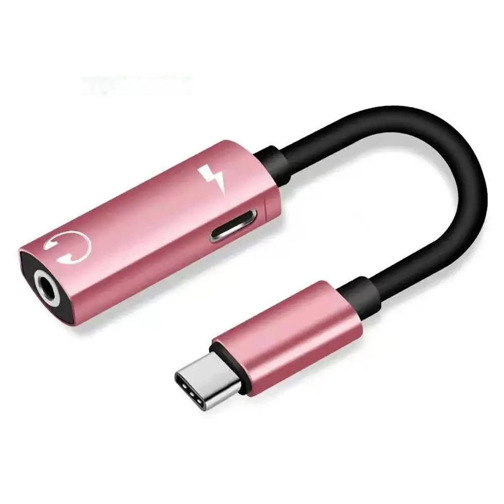 

Type c To 3.5mm Cable Jack USB C Audio AUX Adapter 3.5mm Audio Headphone Converter For Huawei Mate 20 Pro Xiaomi OnePlus 8 Pro