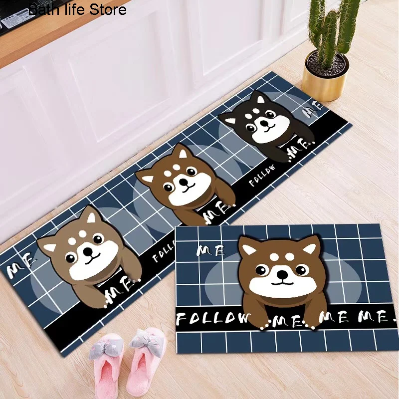 Кухонный коврик ковер для ванной напольный моющийся прочный декоративный