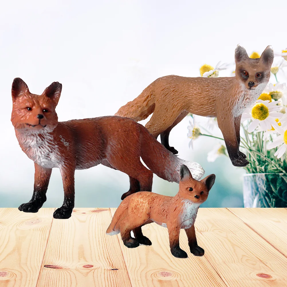 

3 шт., реалистичные Забавные игрушки-животные, 5 х3 см