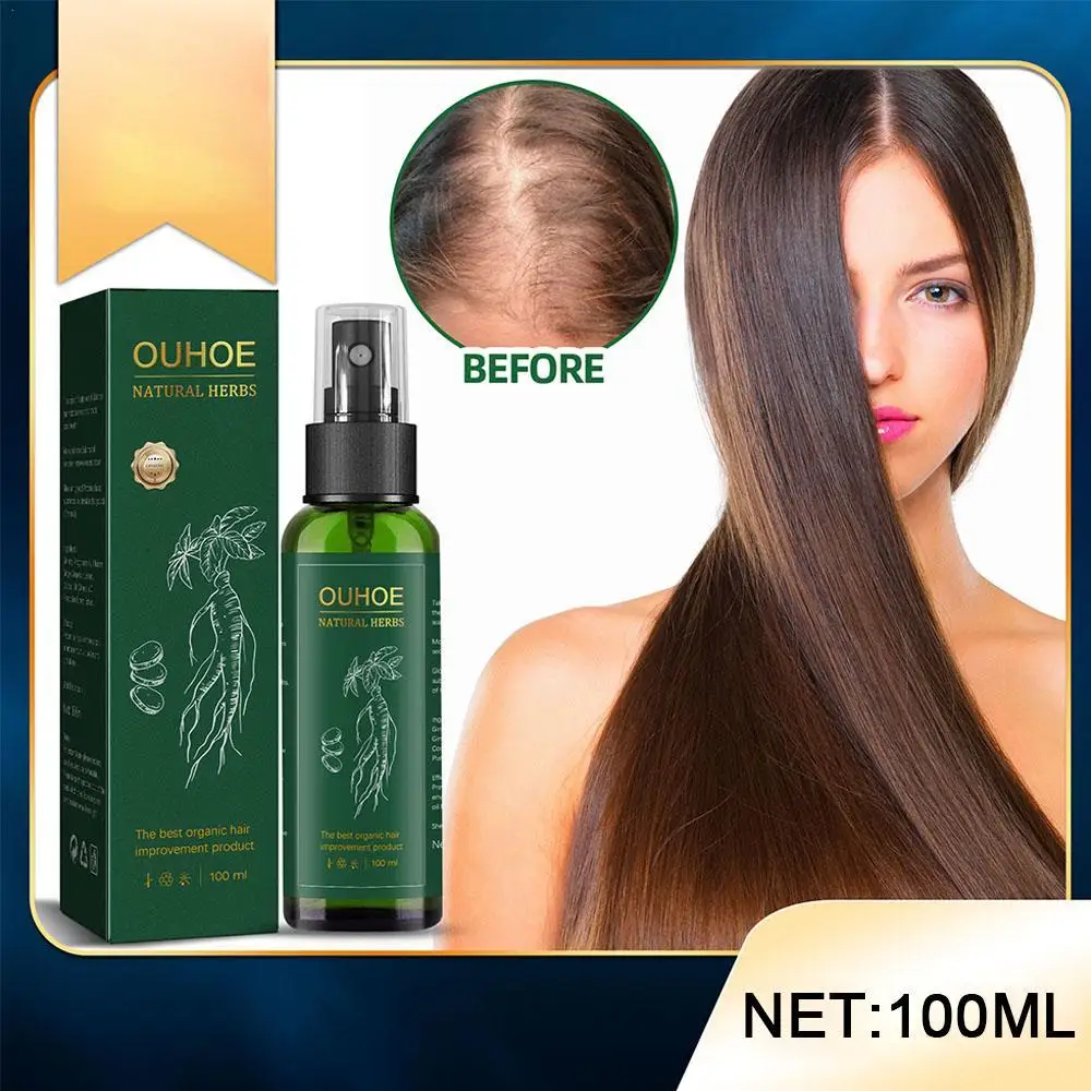 

Ginger Hair Growth Essence Spray Anti Hair Loss Products Effective Products Fast Treatment Prevent Hair Thinning Dry Frizzy Repa
