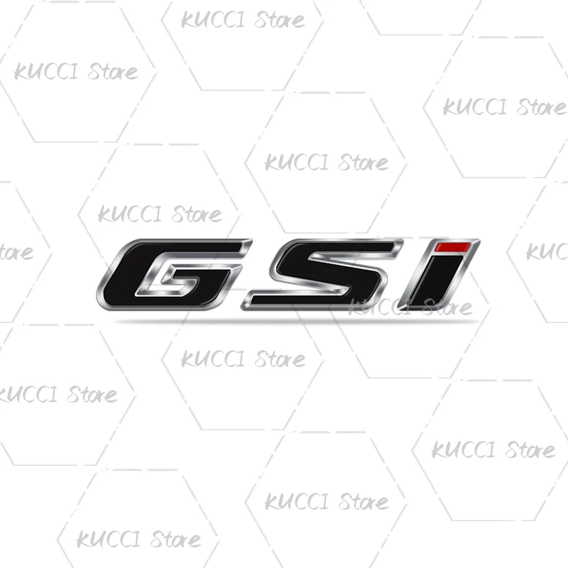 

3D Автомобильная наклейка GSI логотип металлическая эмблема значок наклейки для Astra Corsa Adam Zafira Insignia Mokka Rocks GTC OPC Line Vauxhall