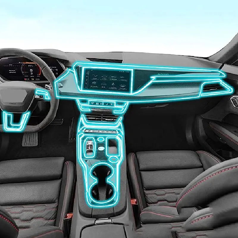 

TPU Protective Film Cover Anti-Scratch Sticker For Audi RS e-tron GT 2021-2023 Navigation Screen Automotive Interior