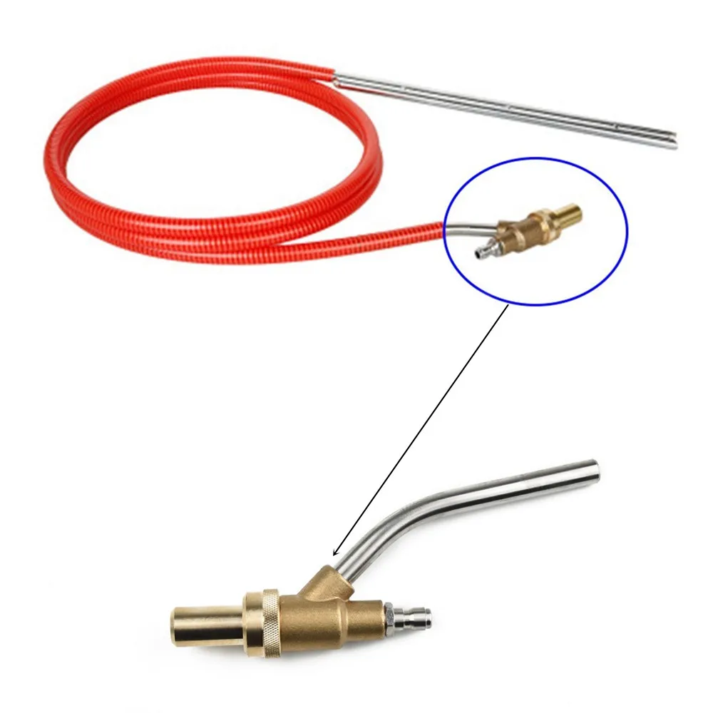 1pc 21cm Copper Hose Pipe Joint Connector Outdoor Power Equi