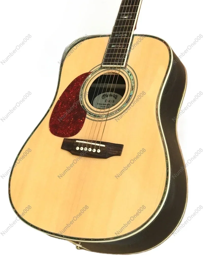 Топ из натуральной цельной ели 41 дюйм классическая акустическая гитара для левой