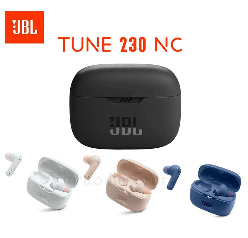 

JBL TUNE 230NC TWS Noise Cancelling Earbuds T230NC Stereo Deep Bass Earphones Waterproof Headphones Smart Sport Headset With Mic