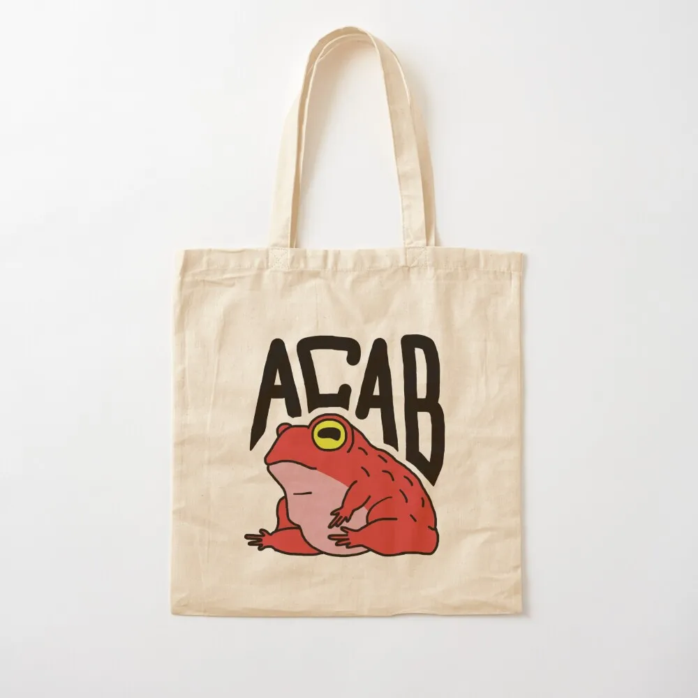 Фото Сумка-тоут ACAB Frog, пляжная сумка, сумка из ткани на заказ, сумки для женщин №2
