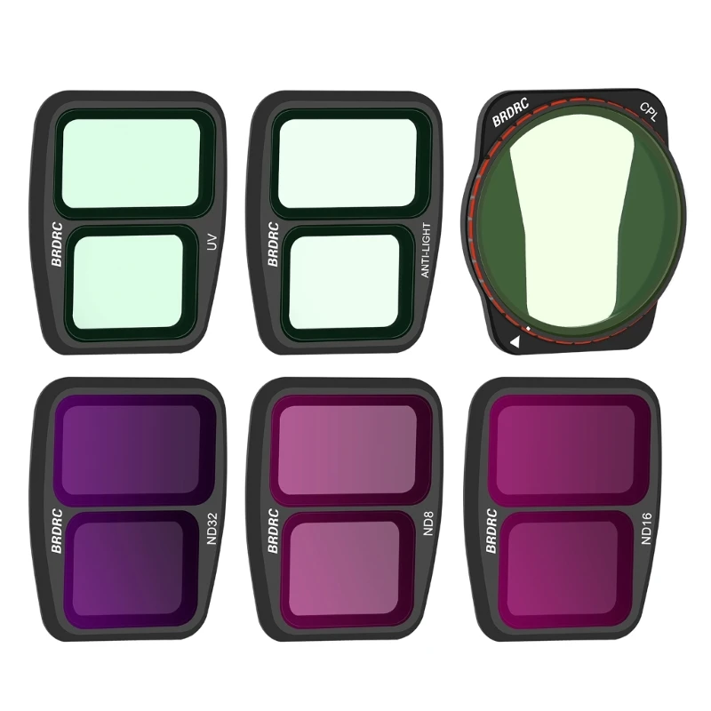 

ND16 ND8 ND32 Фильтр CPL УФ-фильтр для линз Противосветовой фильтр для замены Air 3