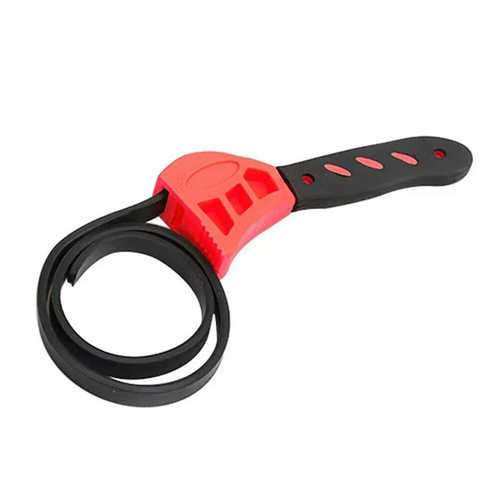 

1PC Wrench Car Dent Repair Tool Adjustable 6in Rubber Strap Wrench Spanner Oil Filter Repair Bottle Opener Tool 50cm Car Part