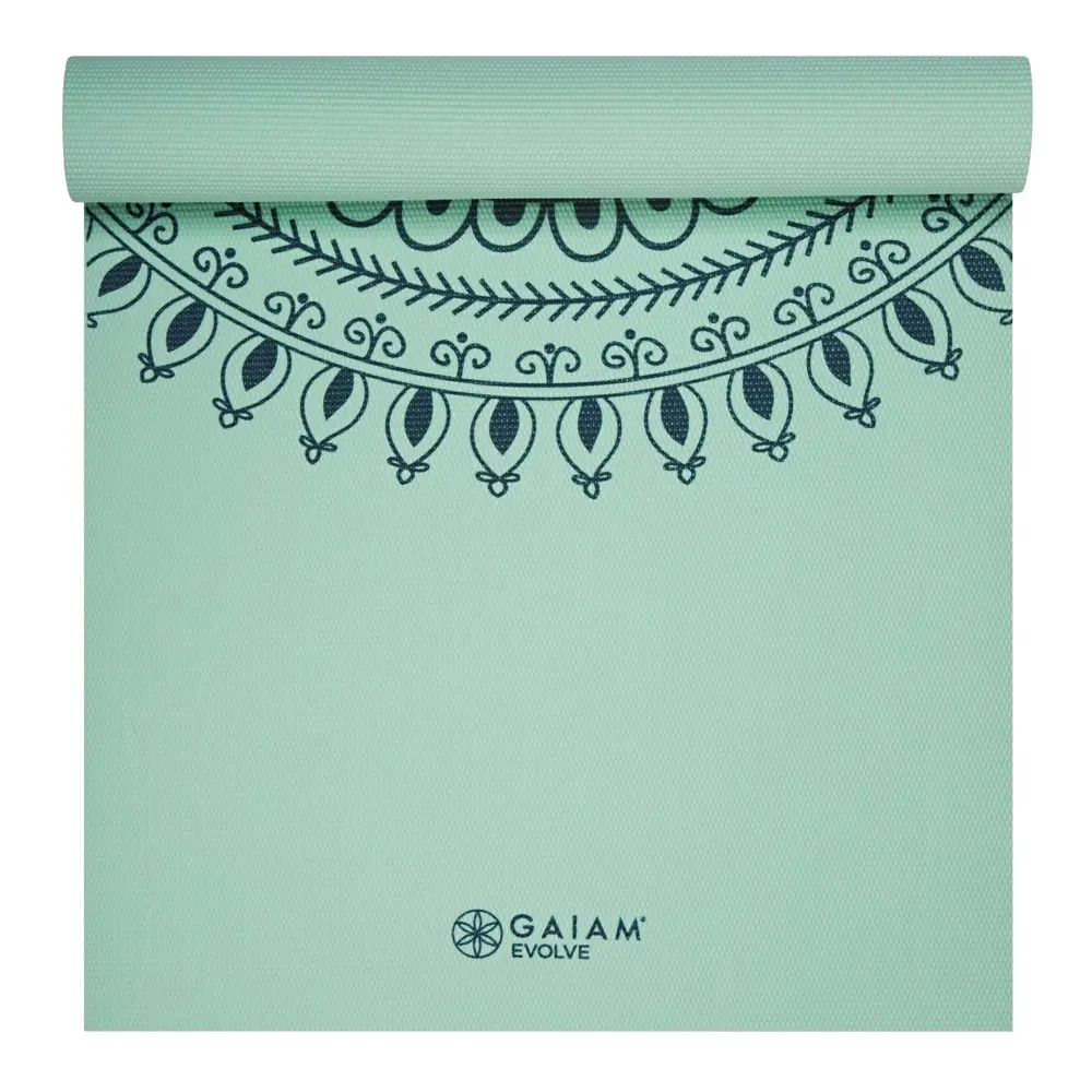 

Evolve by 5mm Printed Yoga Mat, Mint Marrakesh, PVC