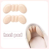 high heel pads adjust shoe size heel protector heel pain relief foot care products back shoe heels soft anti slip cushion insloe