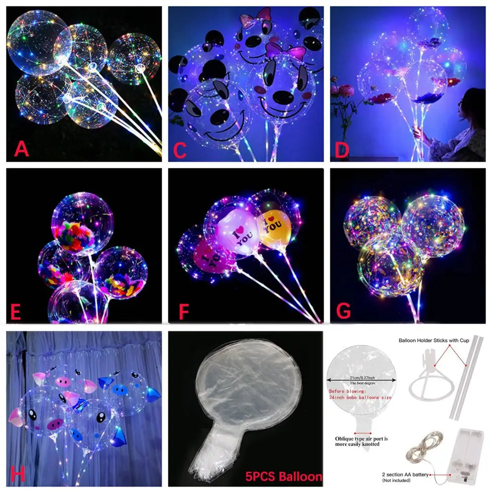 Сетчатые красные шарики Bobo светодиодсветильник с палочками украшения для