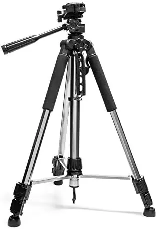 

Tripe 1,50 Metros para Câmeras Fotográficas com suporte para celula