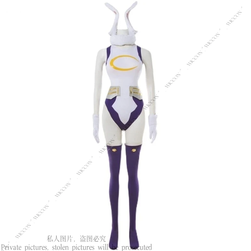 Женский парик для косплея кролика из аниме мируко