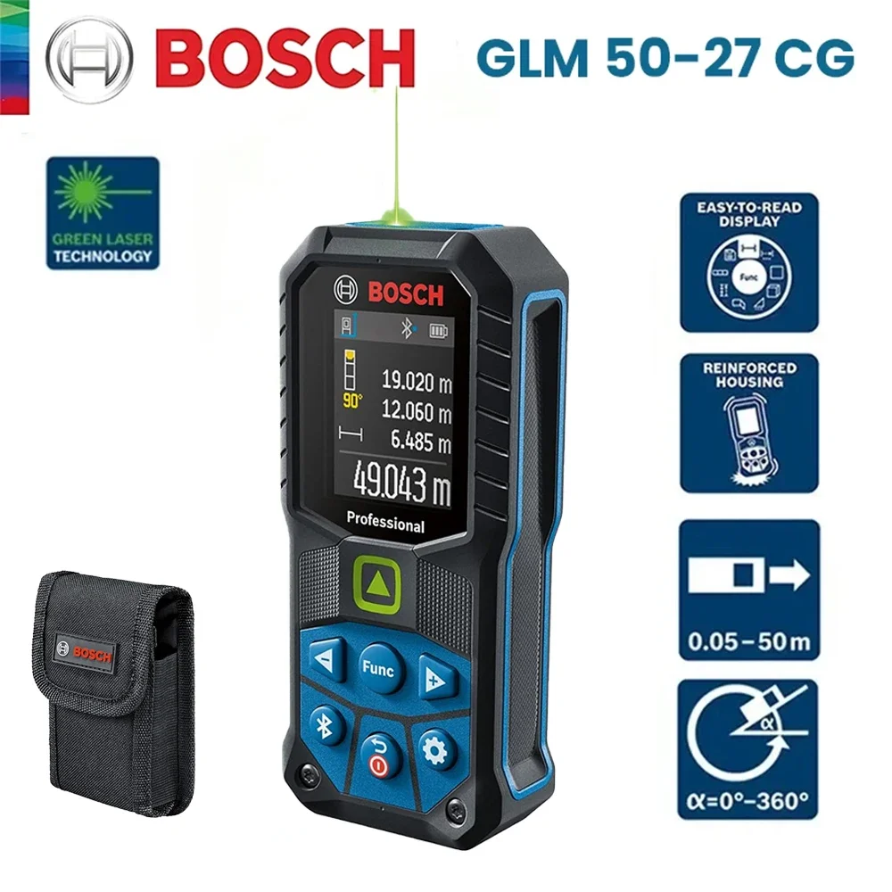 Дальномер лазерный Bosch GLM 50-27 CG 50 м