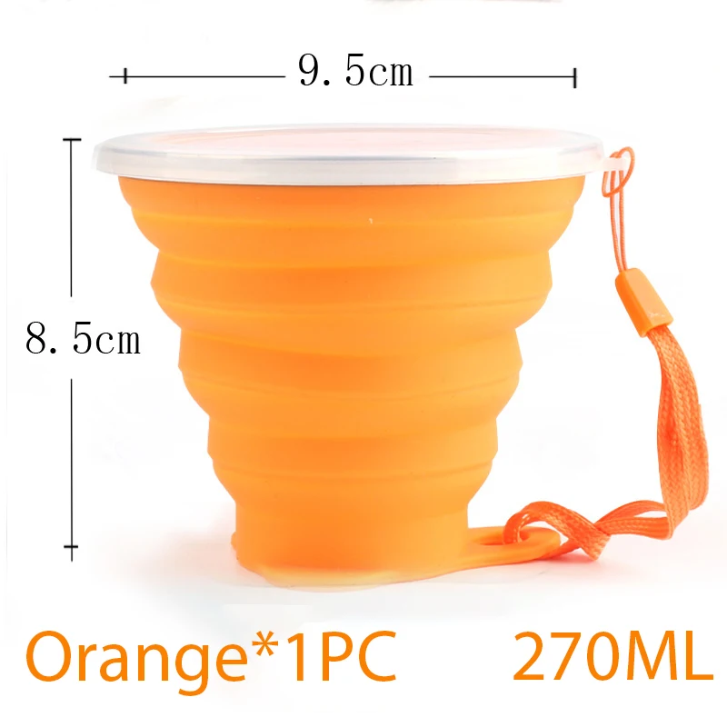 

Складная силиконовая чашка