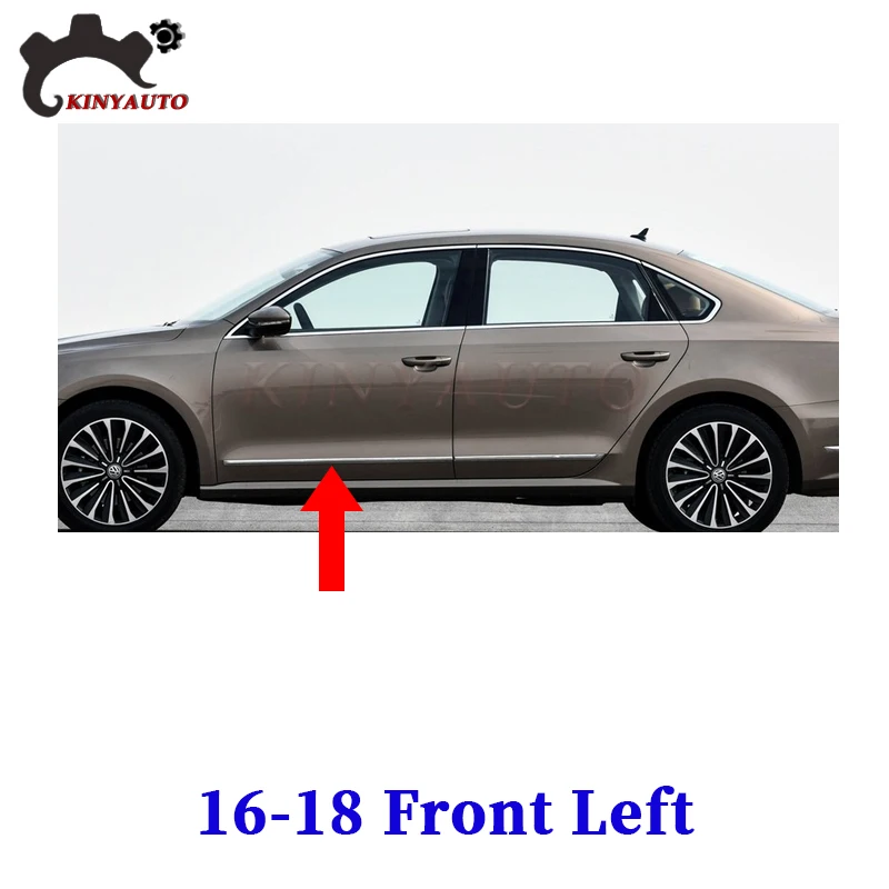 

Накладка на переднюю и заднюю дверь для Volkswagen Passat 11-18