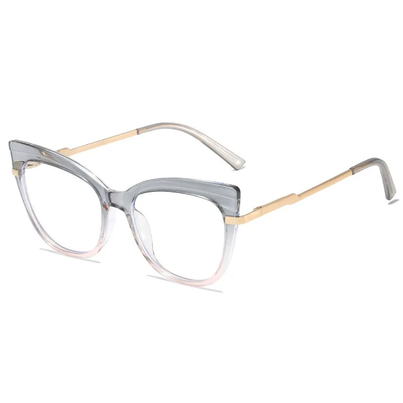 Винтажные антисиние офтальмологические очки кошачий глаз для женских очков в