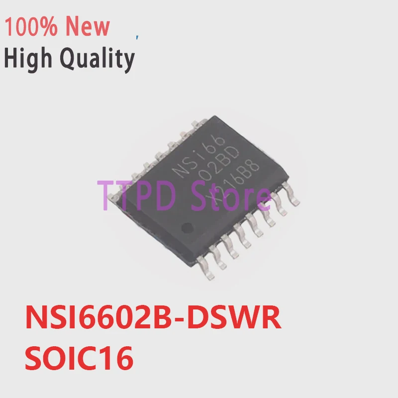 Новый оригинальный NSI6602AD NSI6602B-DSWR SOP16 изолированный IC двойной драйвер затвора