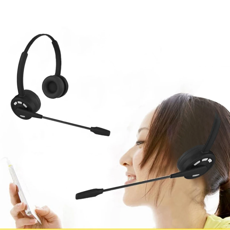 Bluetooth Headset V5.2 with Microphone Office for Mobile Phone/PC/Skype |