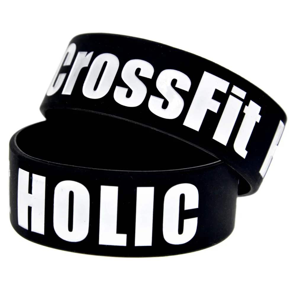 1 шт. браслет CrossFit Holic из силиконовой резины широкий одного дюйма размер для