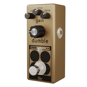 ISET Dumble Overdrive Pedal Analog Mini Single Guitar Effect For Electric Guitar Bass True Bypass
