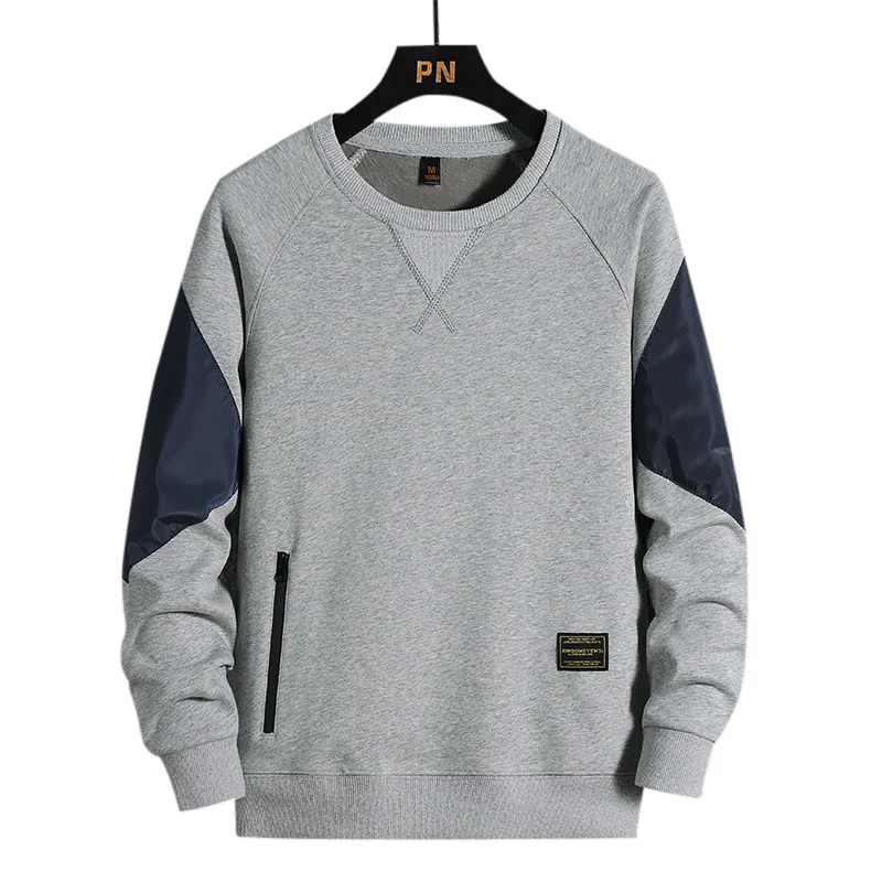 

2022 Spring Hoodies Running T-Shirts Men Harajuku Sweatshirt Long Sleeve Pullover Blouse With Pocket Clothes Male Sportswear