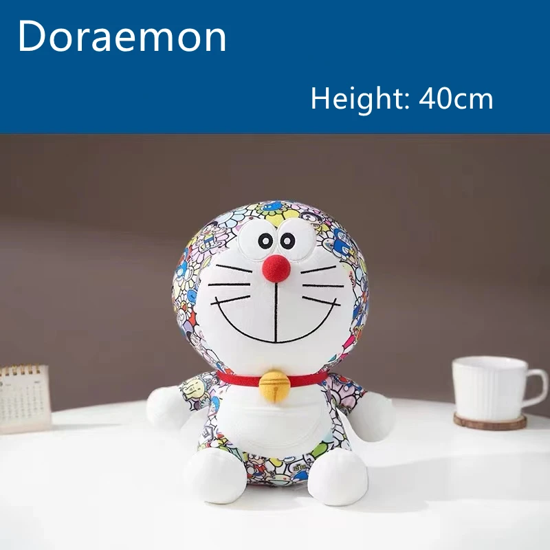 

40Cm Cute Colorful Doraemon Hot Anime Stand By Me Jingo Cat Plush Toy Blue Fat Doll Pillow Baby for Kids Children Birthday Gifts