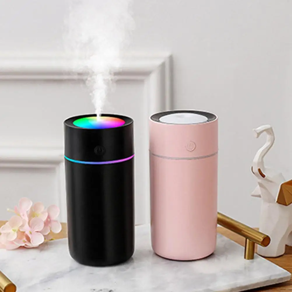 

30ML/H Portable USB Air Humidifier 320ml Ultrasonic Aroma Essential Oil Diffuser Cool Mist Purifier Aromatherapy For Car Home