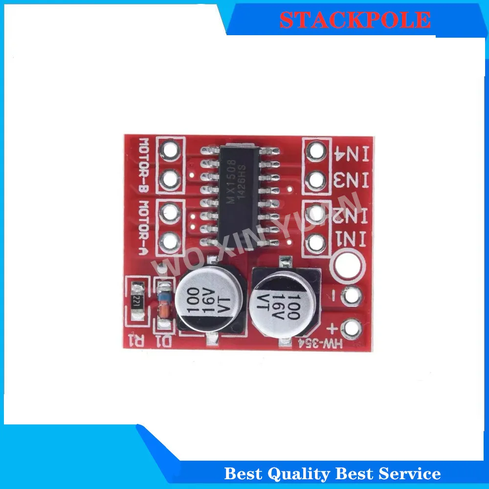 10 шт. модуль драйвера двигателя постоянного тока MX1508 постоянный ток 2 в-10 в 1 5 А
