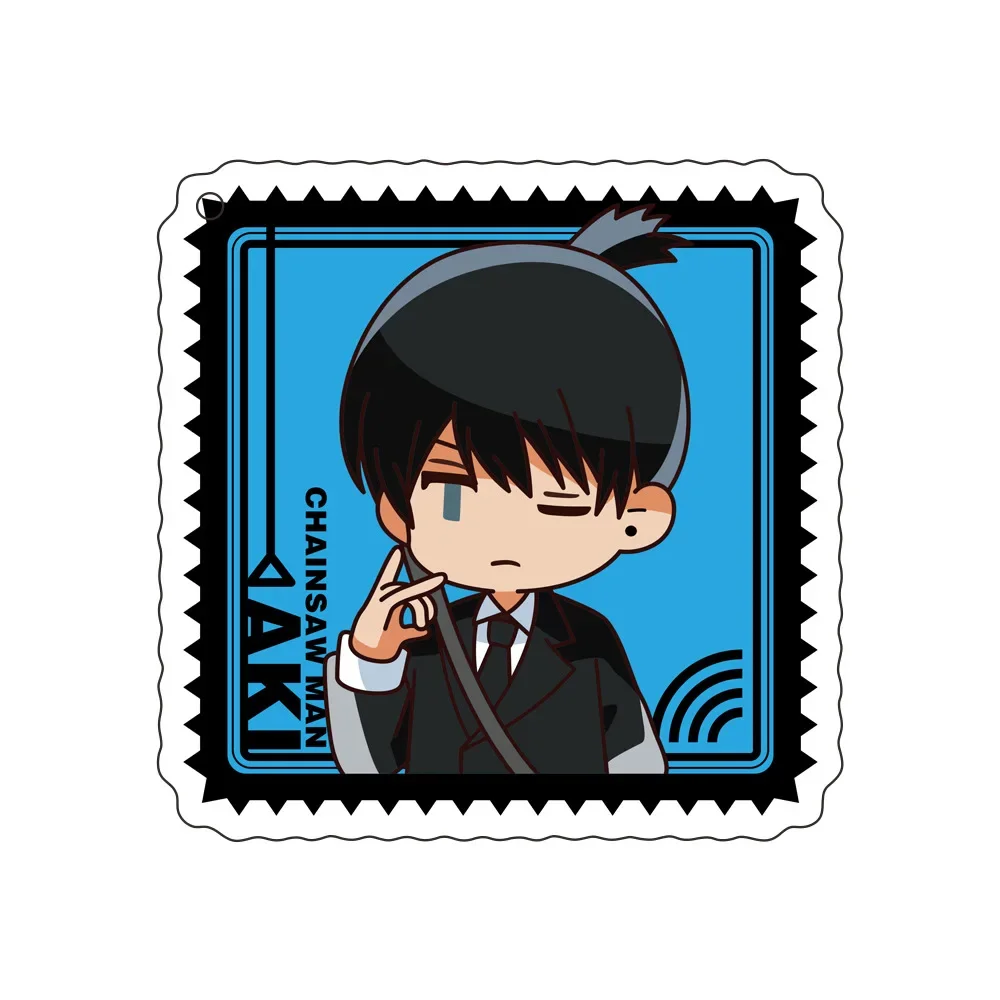 Фигурка аниме Denji Pochita Hayakawa Aki Makima брелок для ключей модный HD узор акриловый модная