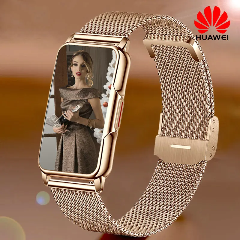 

Huawei 2023 New Sports Smart Watch Men Women 1.47-inch Full Touch Fitness Tracker IP67 Waterproof Smartwatch For Huawei Phone