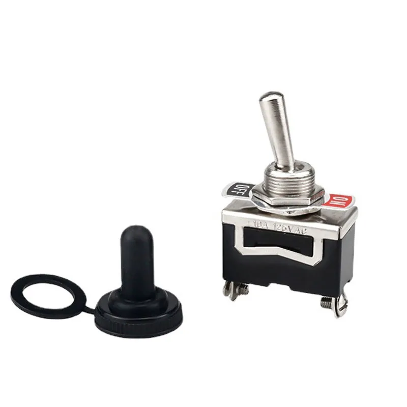 

Сверхмощный ВКЛ./ВЫКЛ., маленькая фотолампа, миниатюра + Водонепроницаемая крышка, 12 В, Кулисный автомобиль, внутренние детали, кнопка запуска и остановки