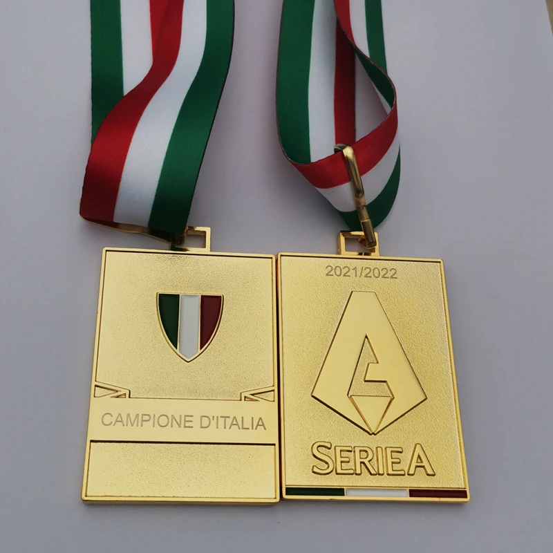 Сезон 2021-22 медали чемпиона сериала А чемпионов а AC венецианские сувениры |
