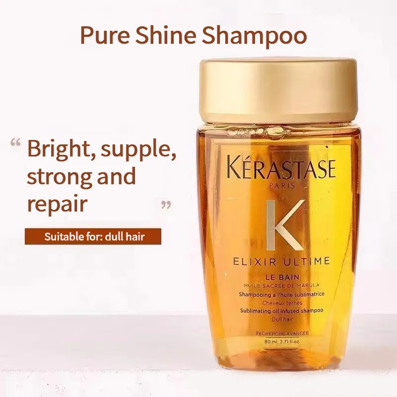 

Original 80ml Dual Function Shampoo For Hair Thickening Hair Growth Cleaning Smooth Shampoos Conditioner Fluffy Hair Products