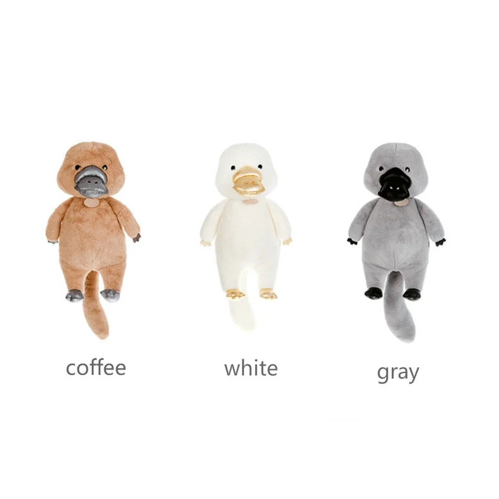 Игрушки мягкие Плюшевый утконос для детей девочек и мальчиков, милые малыши утки из мультфильма.