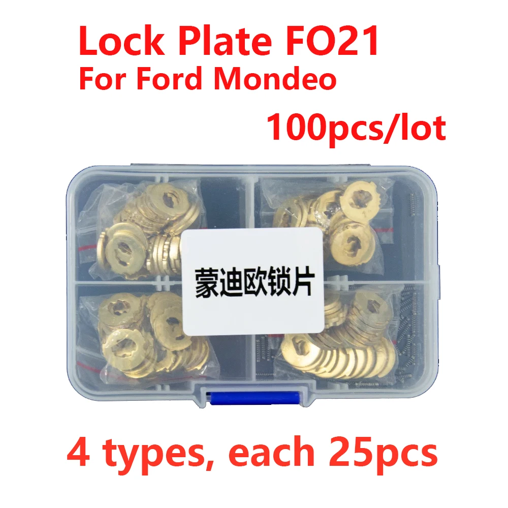 

Lock Reed Lock Plate FO21 For Ford Mondeo NO 1.2.3.4 Each 25PCS For Ford Lock Repair Kits Locksmith Supplies 100Pcs/lot