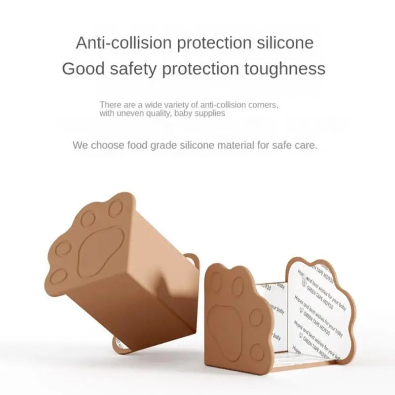 

Protective Sleeve Sharp Corner Protective Sleeve Creative Modeling Thickened Design Silicone Anti-collision Paste Firmly
