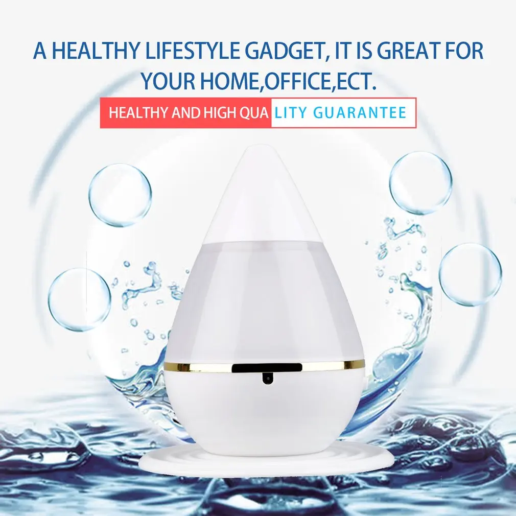 

Ultrasound USB Air Humidifier Purifier 7 Colors Changing LED Aroma Atomizer Moisturizing Skin Care Air Humidifier