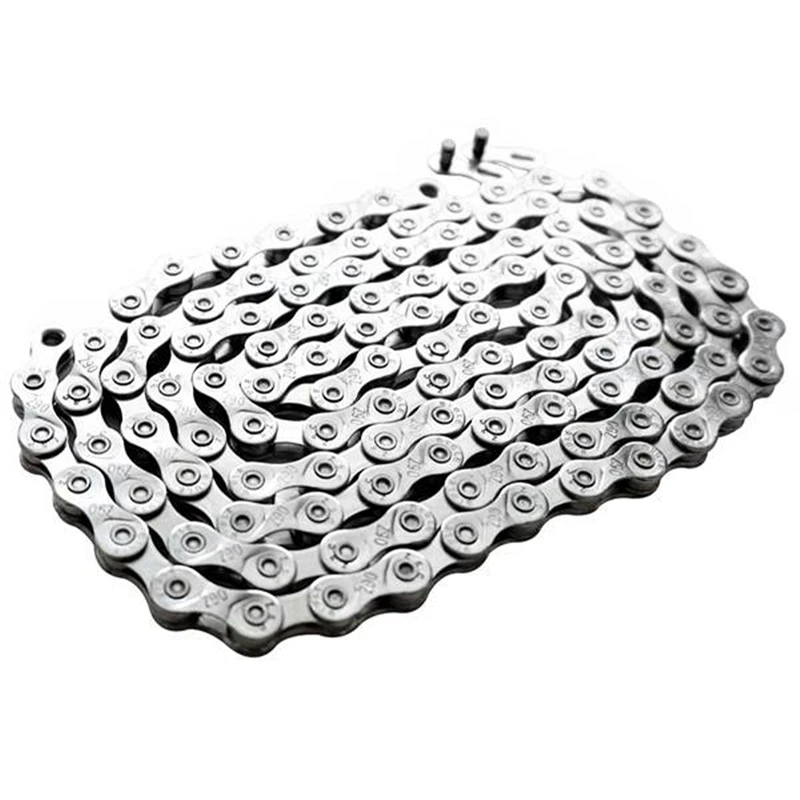 

AI CYCLING 12 Speed 116L Bicycle Chain Mountain Bike Chain MTB 12S With Quick Links Replacement Accessories Silver