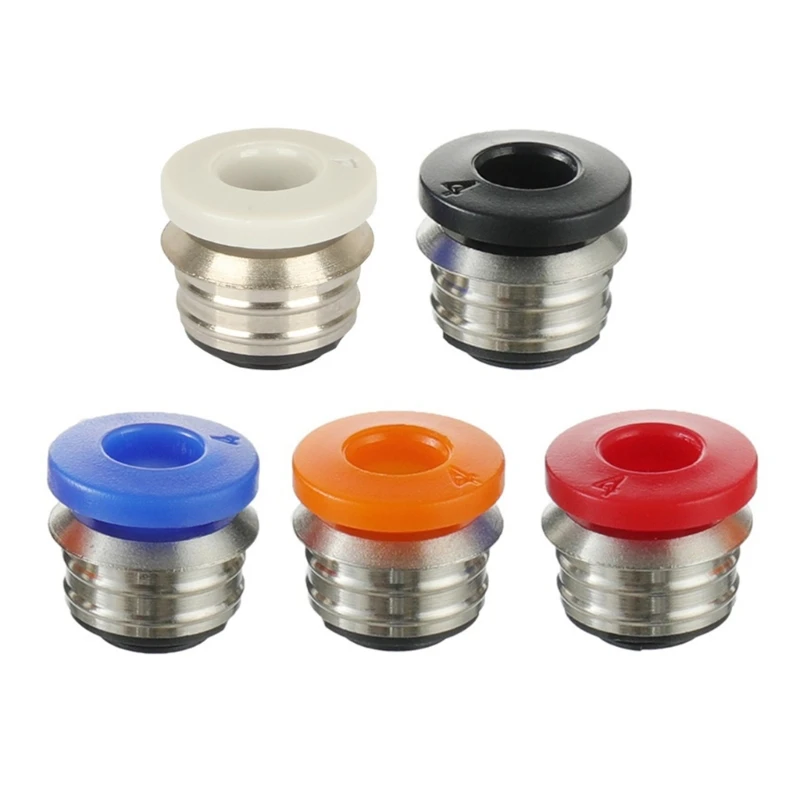 

L43D 1PC Pneumatic Connector 2x4 PTFE Tube Quick Plug J-Head Fitting Straight Push
