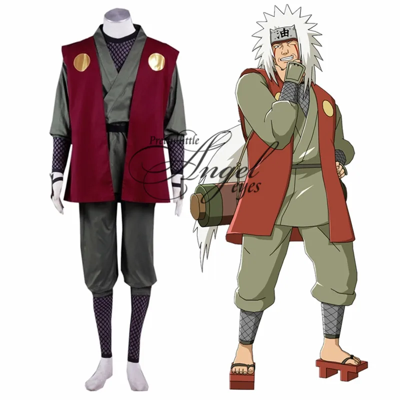 

Anime Costumes Jiraiya Cosplay Halloween Party Sull Set