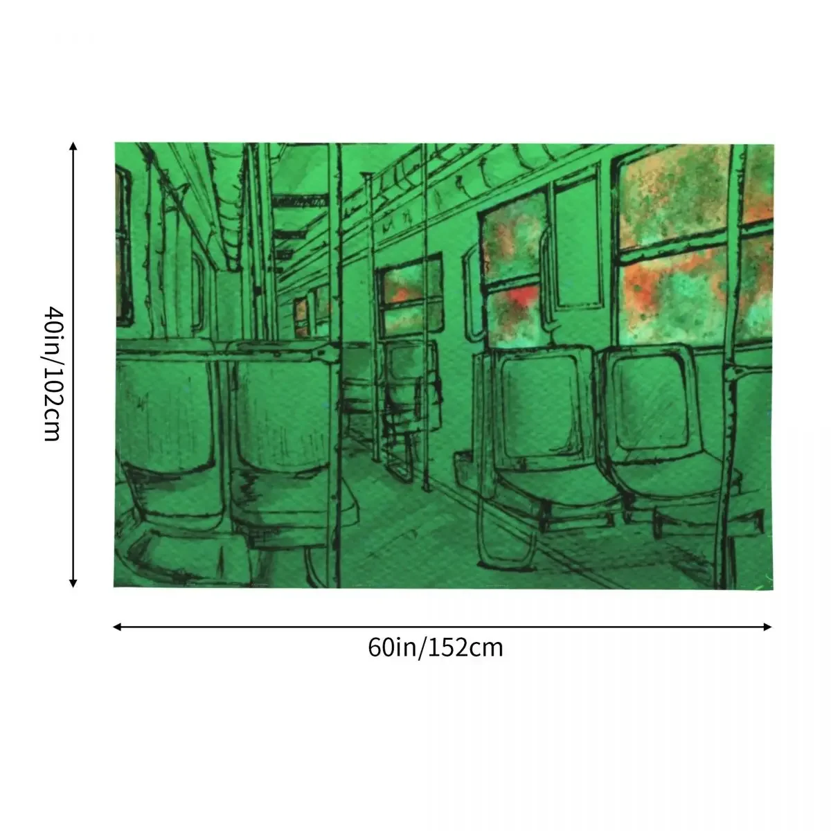Dojazdy to M31 - неоновый гобелен домашний декор эстетические настенные гобелены