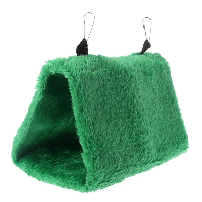 

Гамак для домашних животных, гамак для птиц, подвесной домик для кровати, плюшевая зимняя теплая фотопалатка случайного цвета