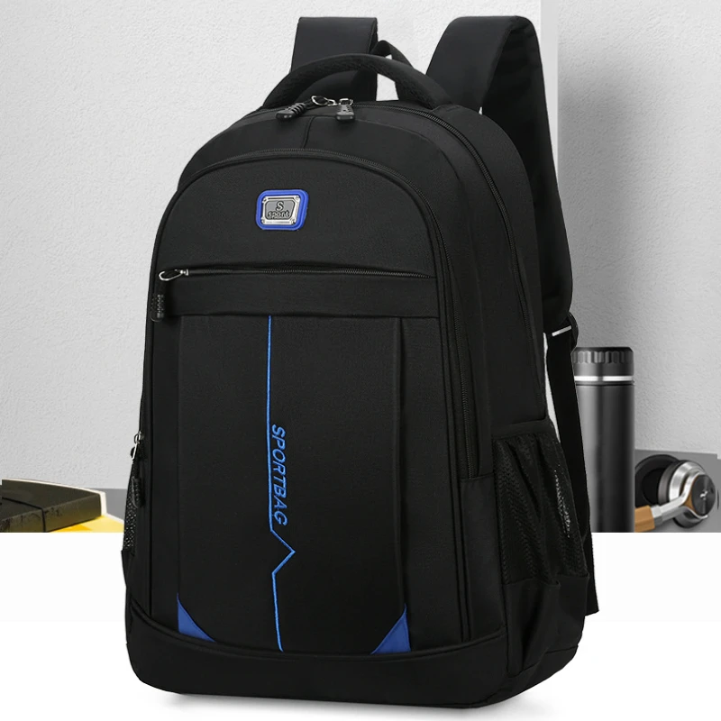 

Мужской деловой рюкзак, удобный водонепроницаемый школьный ранец для компьютера большой вместимости, уличная дорожная сумка для ноутбука