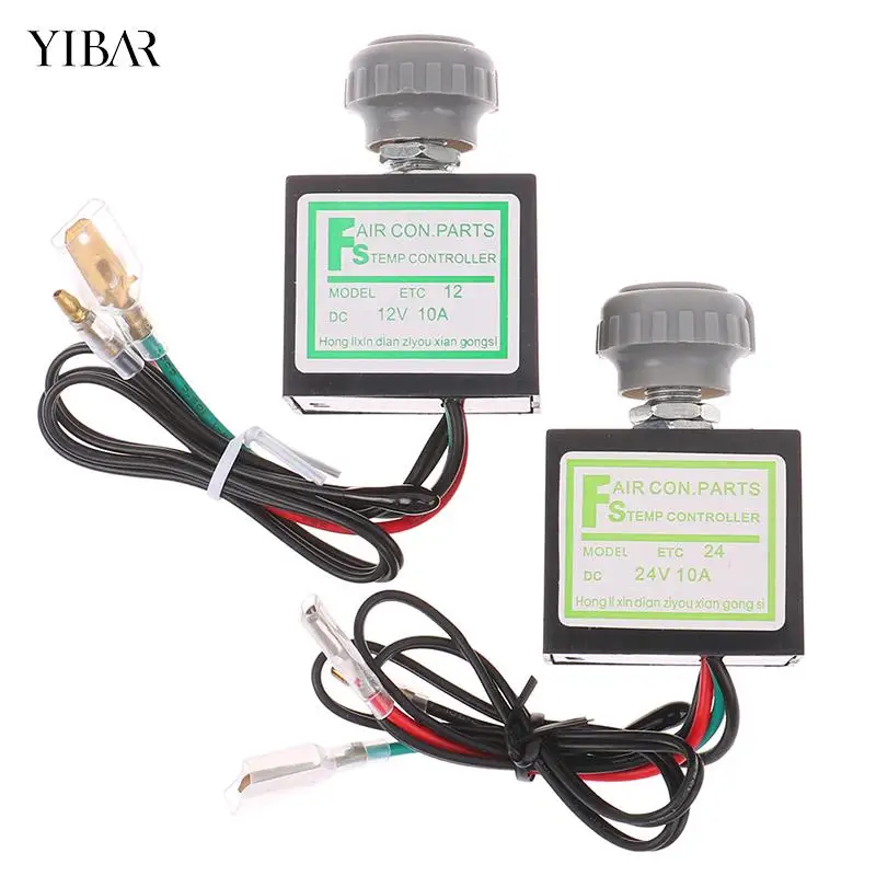 

1Pcs 10A 12V/24V Car Air Conditioner Electronic Thermostat Switch Temperature Control Auto Accessory Car Accessories